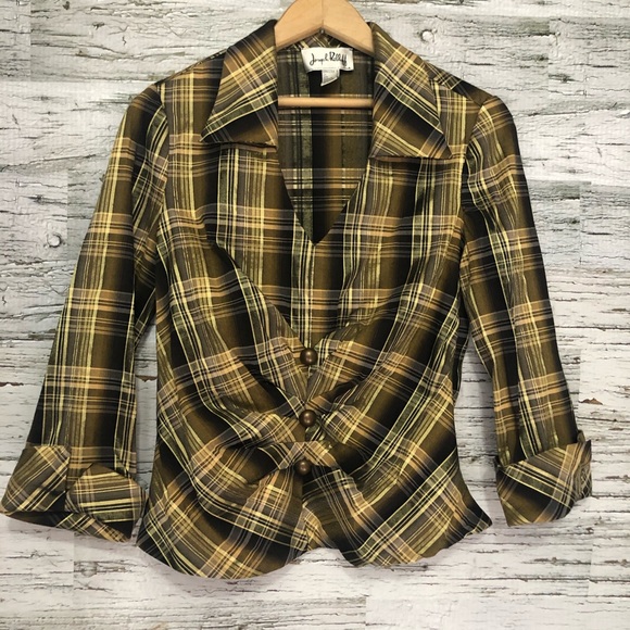 Joseph Ribkoff Tops - Joseph Ribkoff tailored blouse with zip side